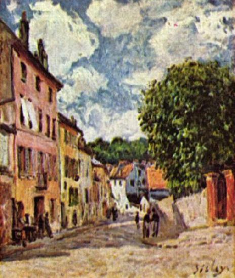 Alfred Sisley Strabe in Moret-Sur Loing China oil painting art